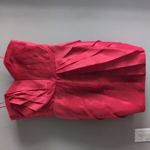 Max and Cleo Kimi Strapless Dress in Cherry